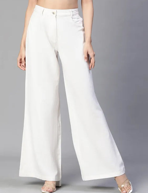 High Waist Wide Leg Fashion Denim HWKHI01