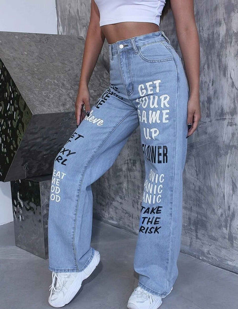 Slogan Denim