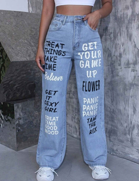 Slogan Denim