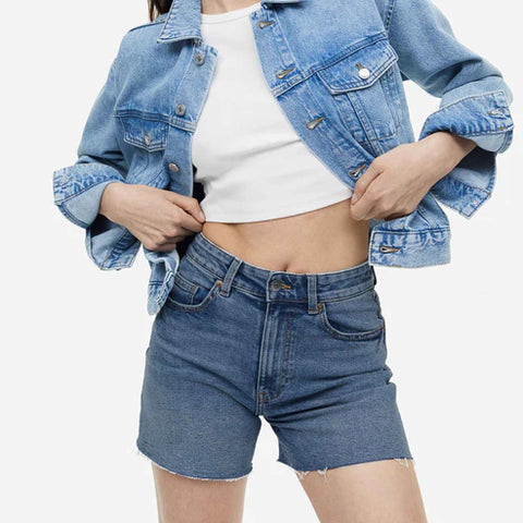 Women's Miami Beach Denim Shorts